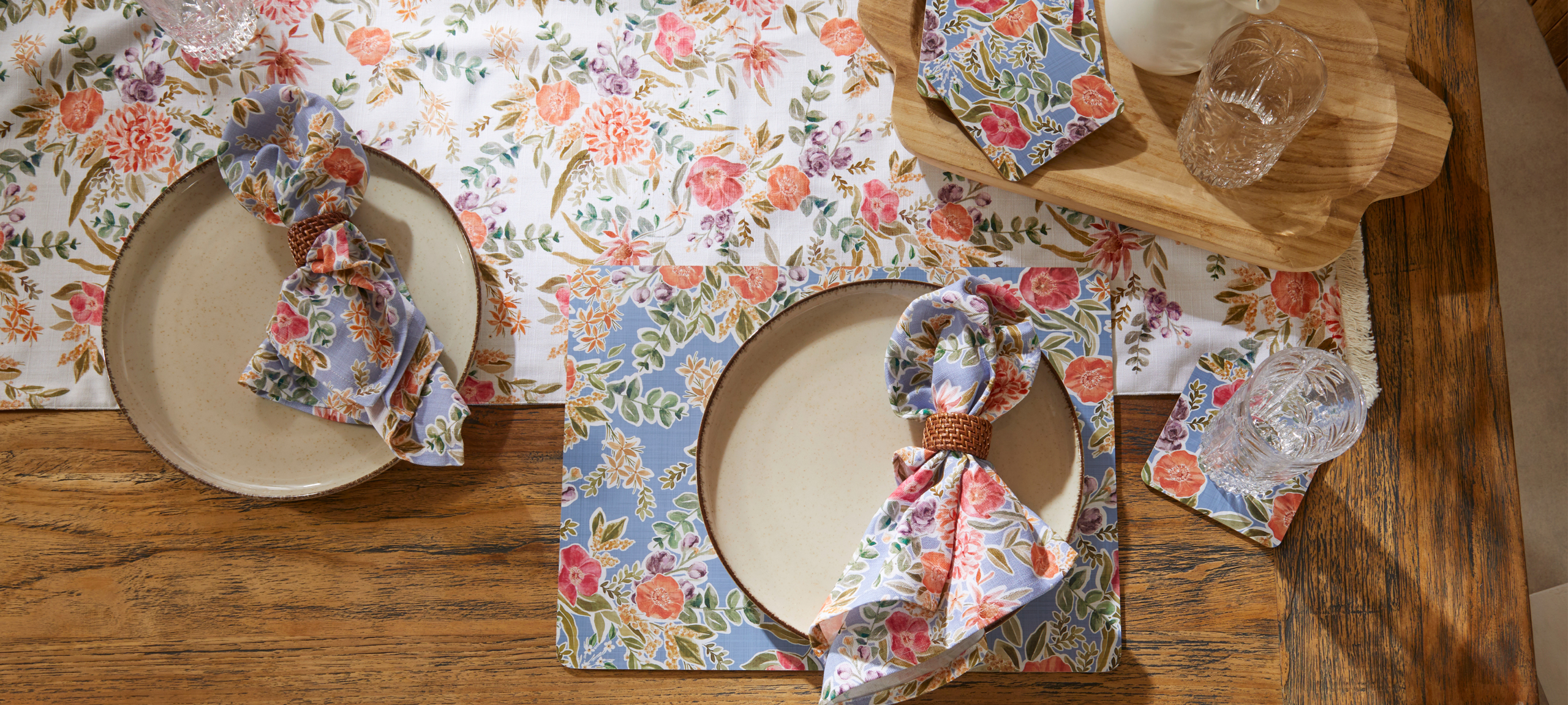 Pillow Talk Easter dining table styling